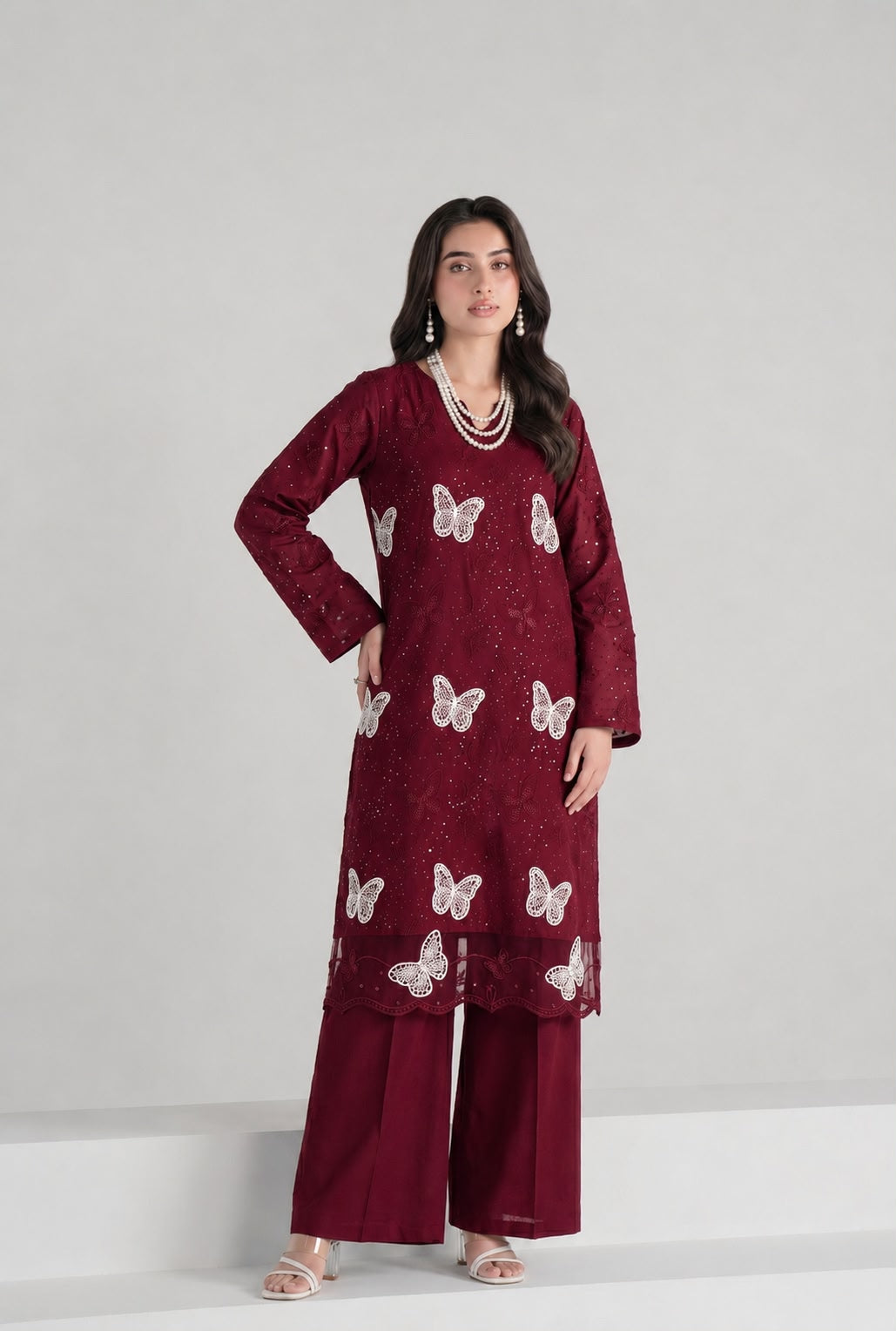 Maria.B - 3Pcs Embroidered Summer Lawn Collection ARC-1065