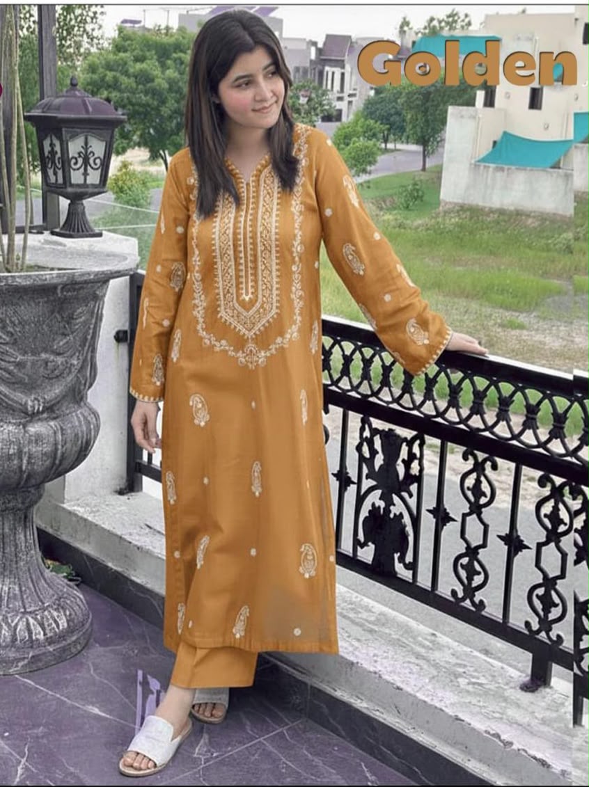 Umzay 3Pcs Embroidered Summer Lawn Collection ARC-1039