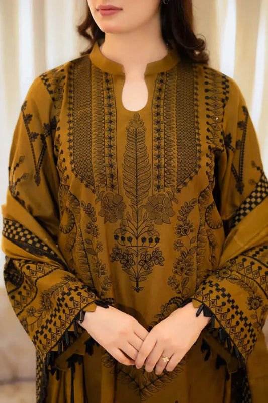 LIBAS - 3Pcs Embroidered Summer Lawn Collection ARC-1019