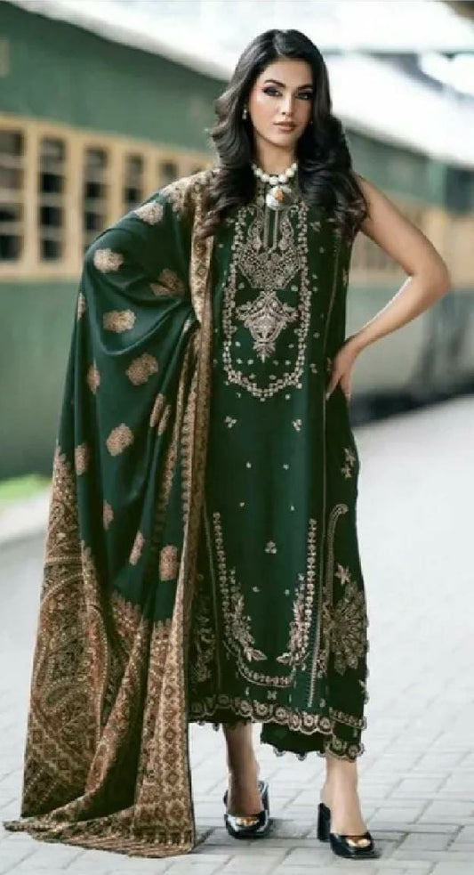 IZEL - 3Pcs Embroidered Summer Lawn Collection ARC-1075
