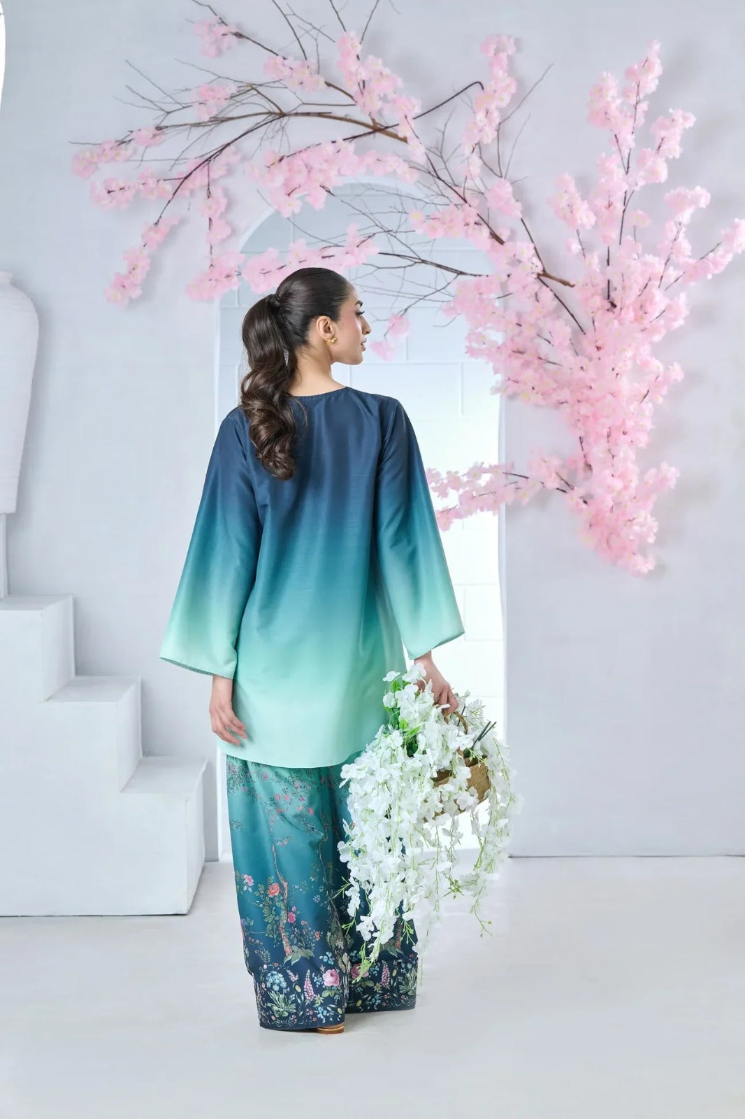 ETHNIC - Silk Unstitched Collection - 2-PC Kaftan Style - ARC-1091-2pc