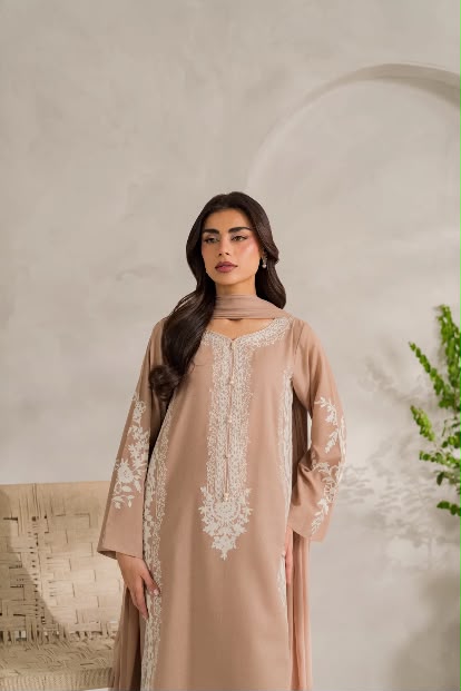 Anoosh - Silk Unstitched Collection - 2-PC Kaftan Style - ARC-1100-2pc