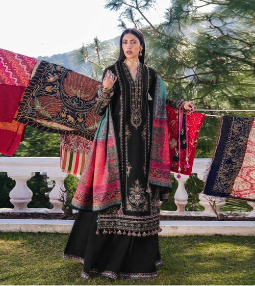 Hussain Rehar 3Pcs Embroidered Summer Lawn Collection ARC-1049-B