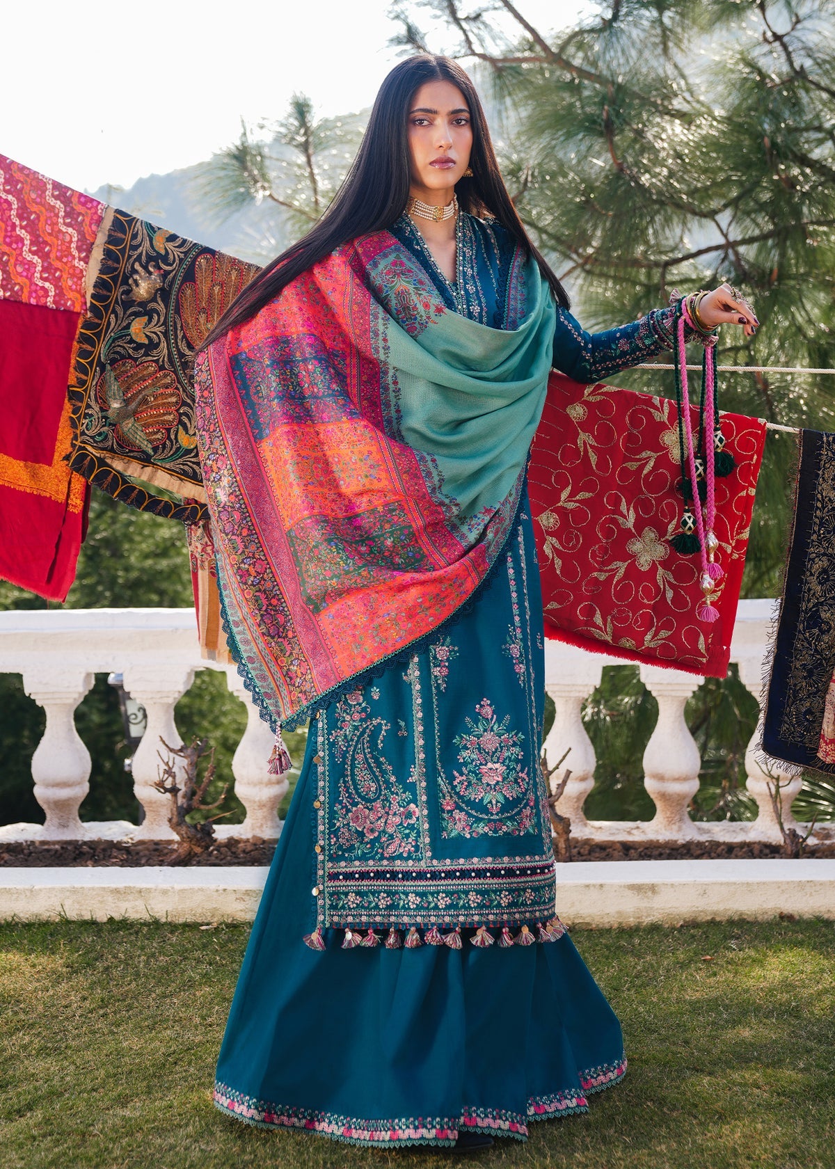 Hussain Rehar 3Pcs Embroidered Summer Lawn Collection ARC-1049-N