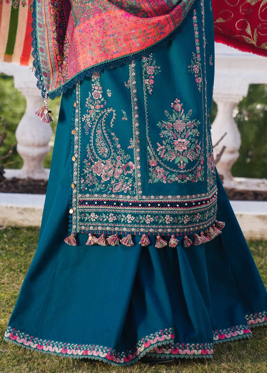 Hussain Rehar 3Pcs Embroidered Summer Lawn Collection ARC-1049-N