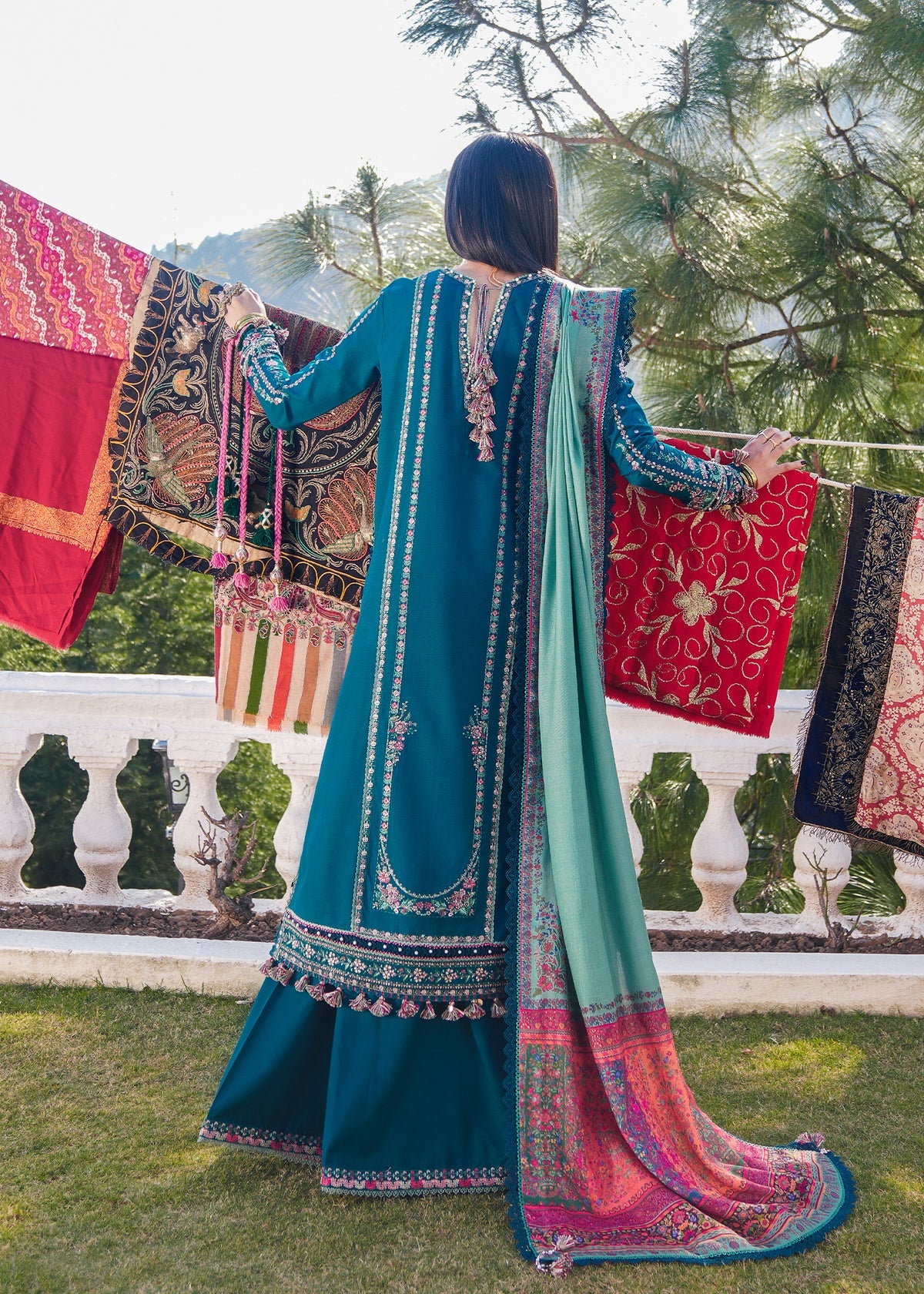 Hussain Rehar 3Pcs Embroidered Summer Lawn Collection ARC-1049-N