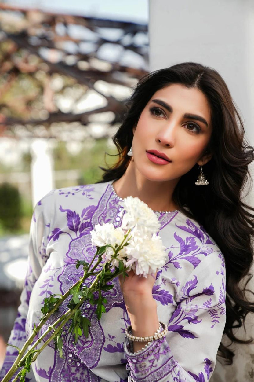 ANEELAS - 3Pcs Embroidered Summer Lawn Collection ARC-1068