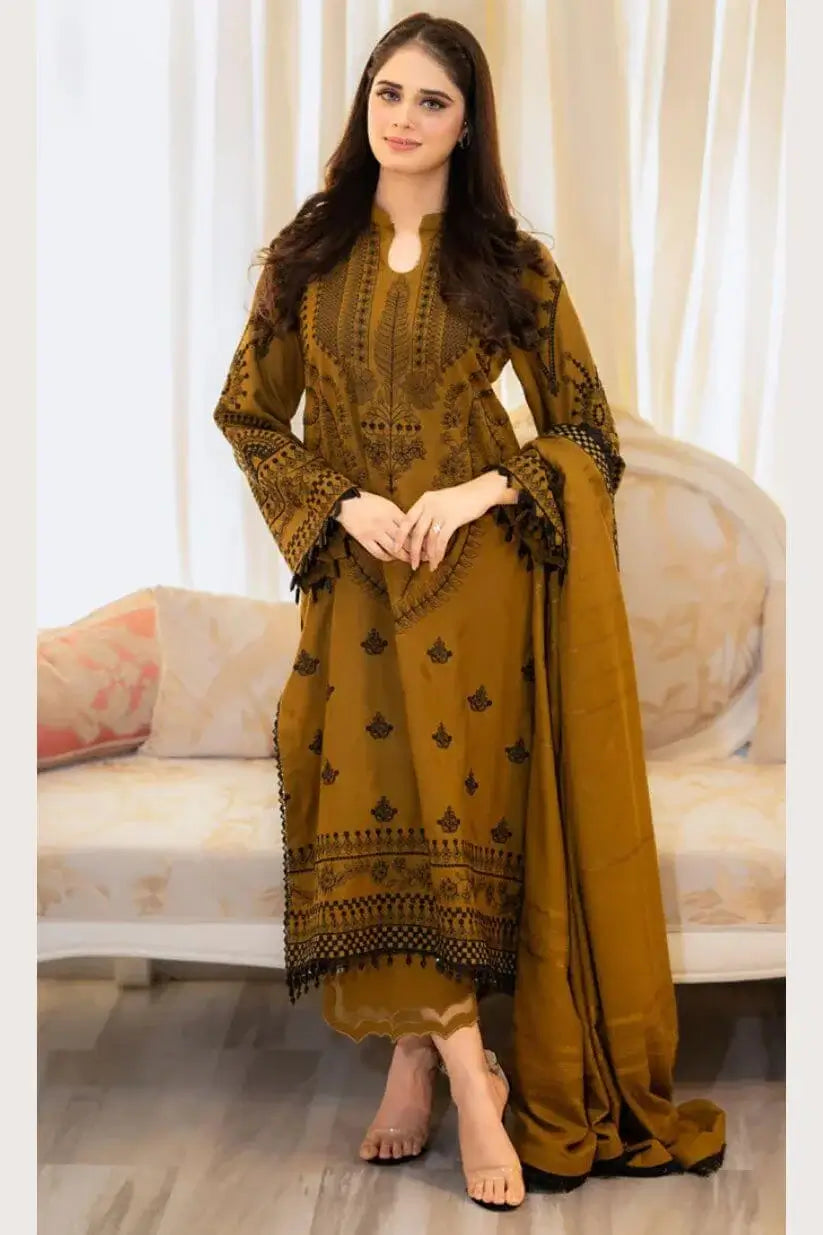 LIBAS - 3Pcs Embroidered Summer Lawn Collection  ARC-1019
