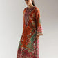ETHNIC - Silk Unstitched Collection - 2-PC  Kaftan Style - ARC-1085-2pc