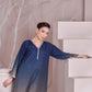 LuluSar - Silk Unstitched Collection - 2-PC  Kaftan Style - ARC-1092-2pc