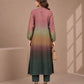LuluSar - Silk Unstitched Collection - 2-PC  Kaftan Style - ARC-1093-2pc