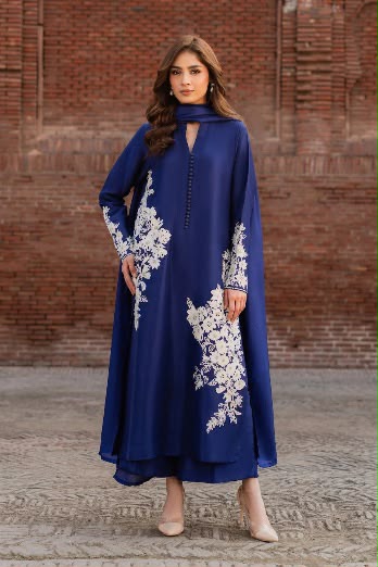 MAYA - Silk Unstitched Collection - 2-PC  Kaftan Style - ARC-1094-2pc