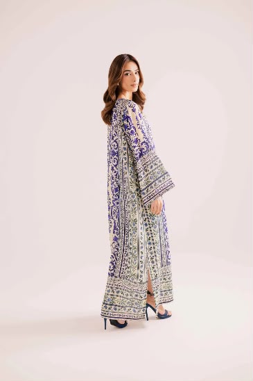 PREETPRET - Silk Unstitched Collection - 2-PC  Kaftan Style - ARC-1095-2pc