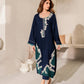 MAAHE - Silk Unstitched Collection - 2-PC  Kaftan Style - ARC-1097-2pc