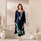 MAAHE - Silk Unstitched Collection - 2-PC  Kaftan Style - ARC-1097-2pc