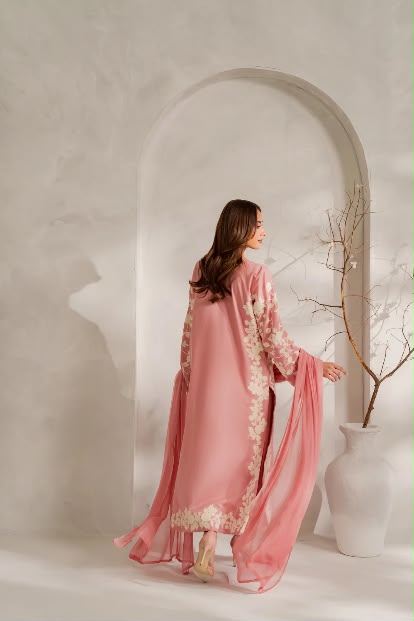 Emani - Silk Unstitched Collection - 2-PC  Kaftan Style - ARC-1102-2pc